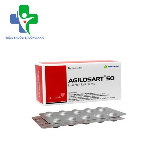 Agilosart 50 Agimexpharm - Điều trị tăng huyết áp