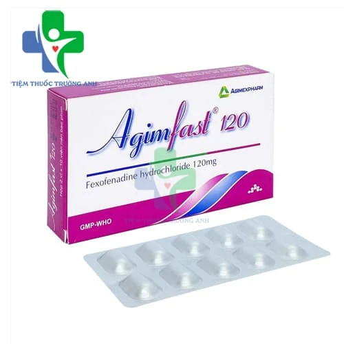 Agimfast 120mg Agimexpharm - Thuốc điều trị viêm mũi dị ứng