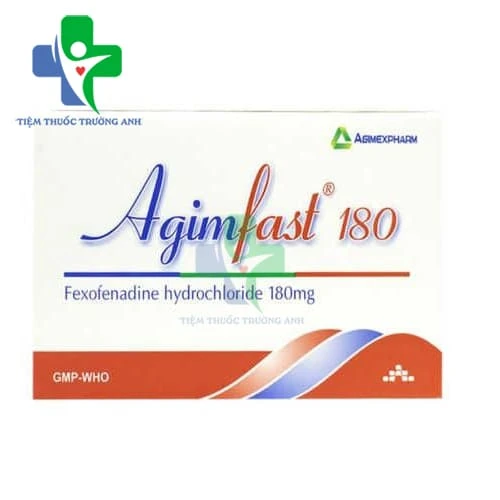 Agimfast 180mg Agimexpharm - Thuốc điều trị viêm mũi dị ứng