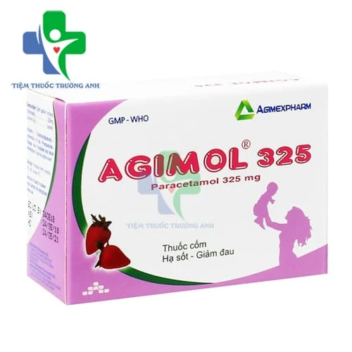 Agimol 325 Agimexpharm - Thuốc điều trị cảm cúm