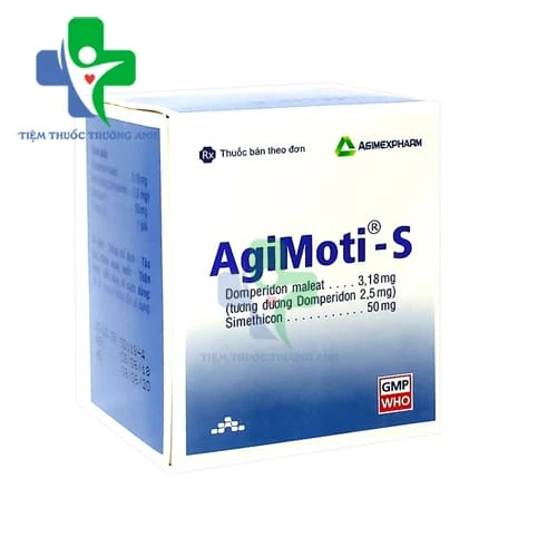 Agimoti-S Agimexpharm - Thuốc điều trị triệu chứng buồn nôn và nôn nặng