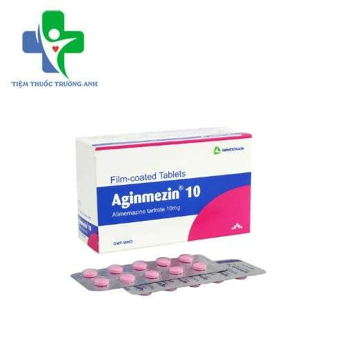 Aginmezin 10 Agimexpharm - Điều trị triệu chứng dị ứng hiệu quả