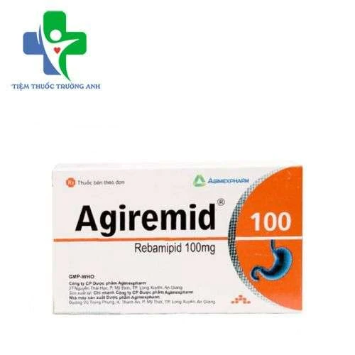Agiremid 100 Agimexpharm - Điều trị các thương tổn niêm mạc dạ dày