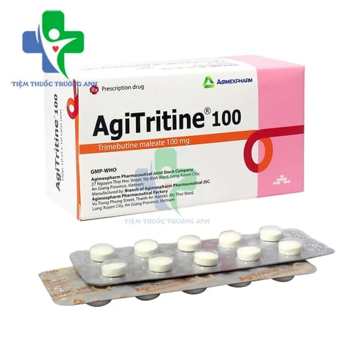 AgiTritine 100 Agimexpharm - Thuốc giảm đau và điều trị liệt ruột