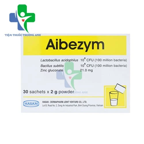 Aibezym Hasan - Thuốc bổ sung vi khuẩn có lợi cho đường tiêu hóa