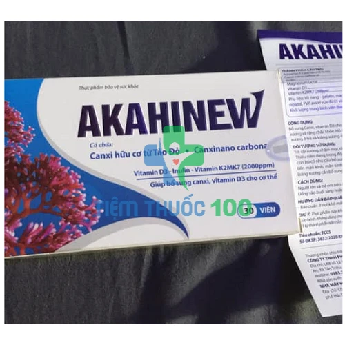 Akahinew - Giúp bổ sung canxi, vitamin D3 cho cơ thể