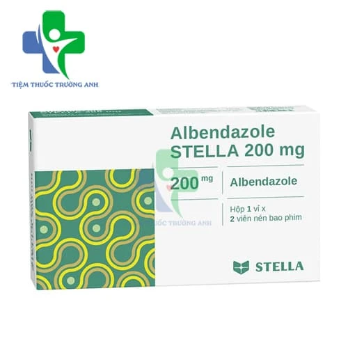 Albendazol Stella 200mg - Thuốc điều trị giun sán