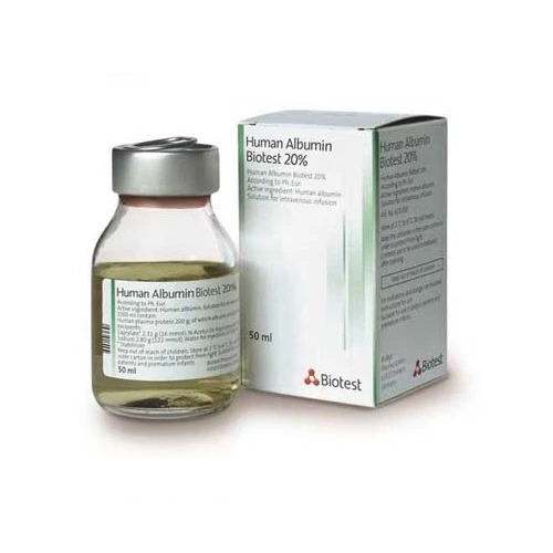 Albiomin 20% 50ml - Thuốc điều trị sốc giảm thể tích của Biotest