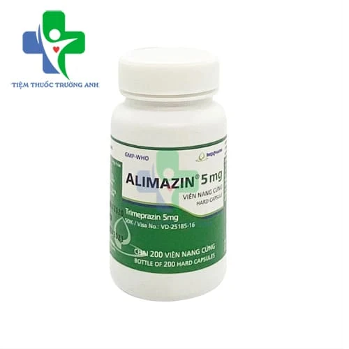 Alimazin 5mg Imexpharm (lọ 200 viên) - Thuốc điều trị dị ứng và mất ngủ