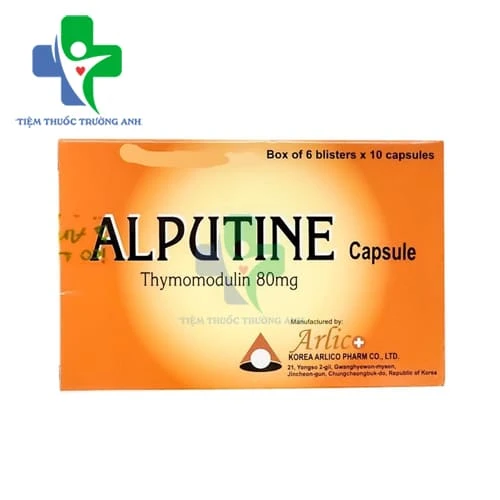 Alputine Capsule 80mg Arlico Pharm - Thuốc điều trị viêm mũi dị ứng