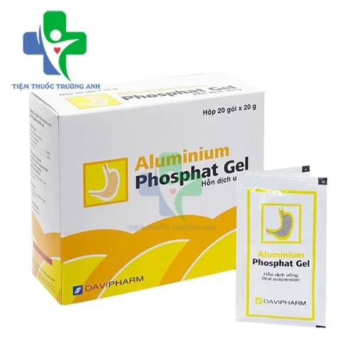 Aluminium Phosphat Gel Davipharm - Thuốc điều trị trào ngược dạ dày thực quản