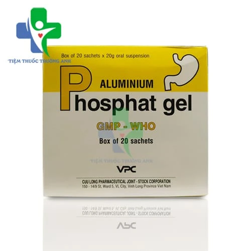 Aluminium Phosphat gel VPC - Thuốc điều trị viêm thực quản, viêm dạ dày