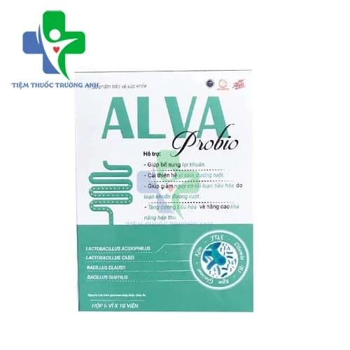 Alva Probio - Hỗ trợ giảm nguy cơ rối loạn tiêu hóa