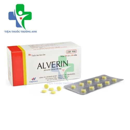 Alverin 40mg Thephaco - Thuốc chống đau do co thắt cơ trơn đường tiêu hoá
