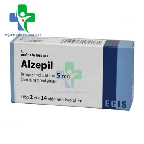 Alzepil 5mg Egis - Thuốc điều trị suy giảm trí nhớ