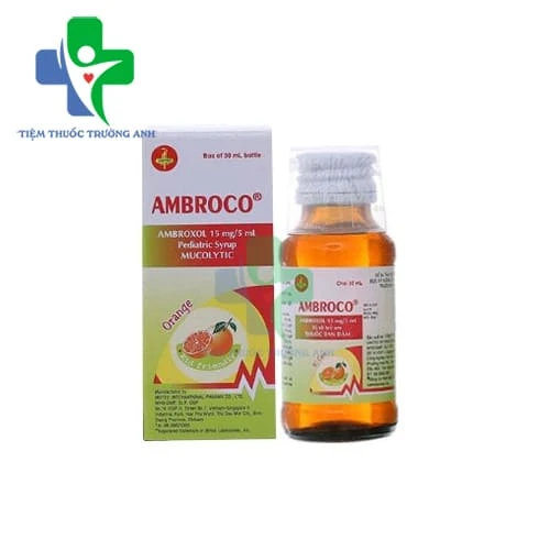 Ambroco 30ml United Pharma - Điều trị các bệnh cấp và mãn tính của đường hô hấp