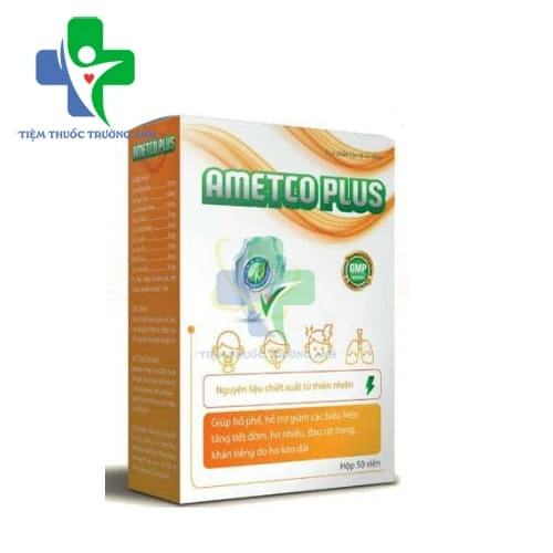 Ametco Plus STP - Hỗ trợ giảm ho và đau rát họng
