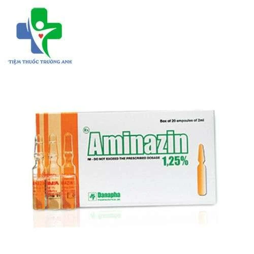 Aminazin 1,25% Danapha - Điều trị rối loạn tâm thần