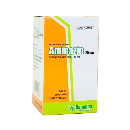 Aminazin 25mg - Thuốc điều trị tâm thần hiệu quả của Danapha