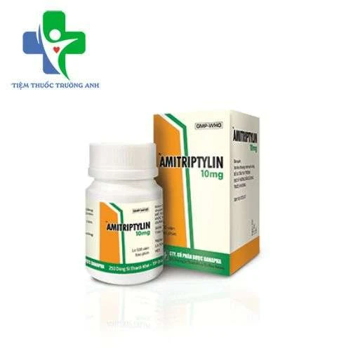 Amitriptylin 10mg Danapha - Điều trị triệu chứng trầm cảm