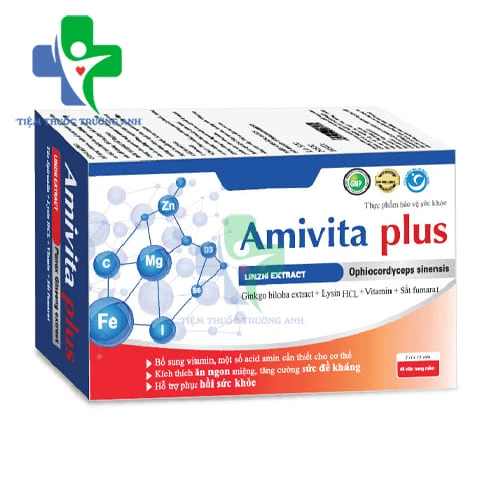 Amivita Plus - Bổ sung vitamin, một số acid amin cho cơ thể