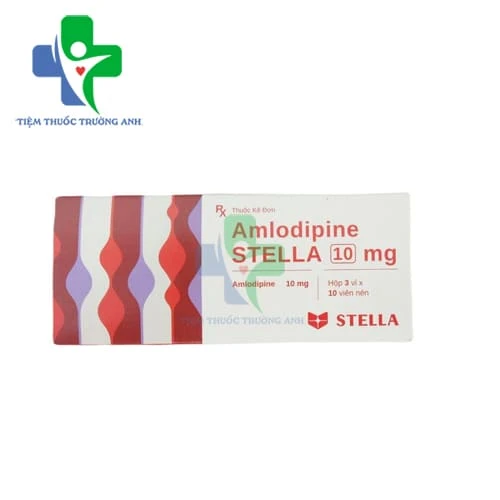 Amlodipine Stella 10mg - Thuốc điều trị tăng huyết áp