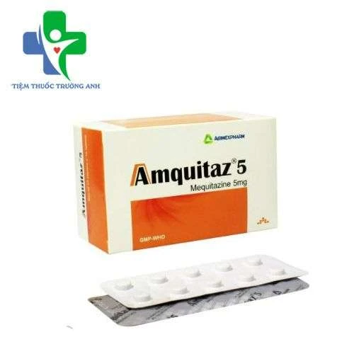 Amquitaz 5 Agimexpharm - Bệnh lý dị ứng đường hô hấp