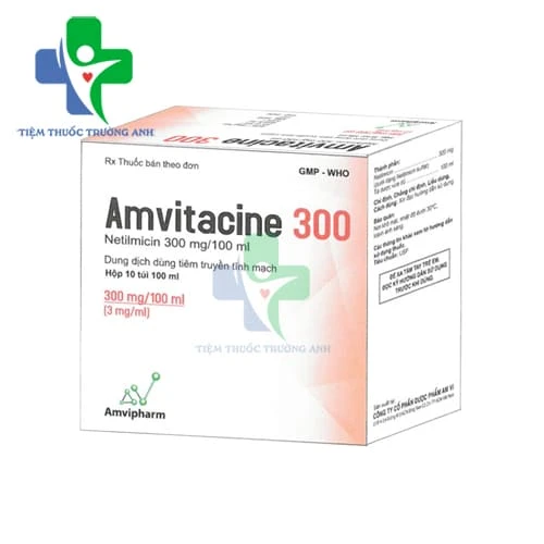 Amvitacine 300 - Thuốc điều trị nhiễm khuẩn của Dược phẩm Am Vi