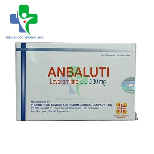 Anbaluti - Thuốc điều trị thiếu hụt carnitine