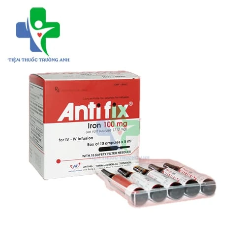 Antifix 100mg An Thiên - Thuốc điều trị thiếu sắt