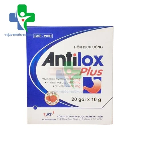 Antilox plus An Thiên - THuốc điều trị viêm dạ dày cấp tính - mãn tính