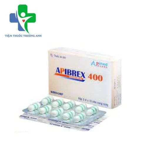 Apibrex 400 Apimed - Điều trị giảm nhẹ viêm cột sống dính khớp