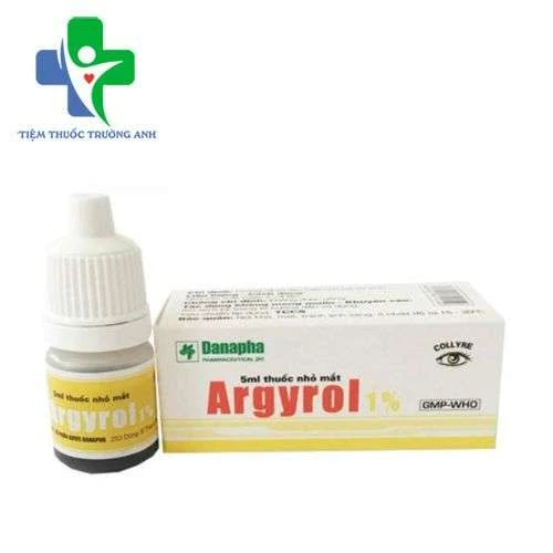 Argyrol 1% 5ml Danapha - Phòng ngừa và điều trị đau mắt