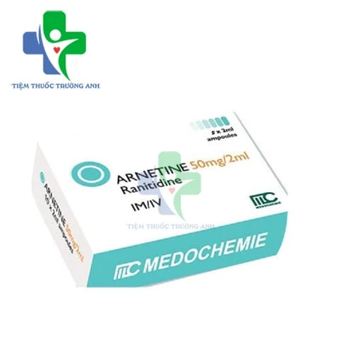 Arnetine 50mg/2ml - Thuốc điều trị loét dạ dày tá tràng