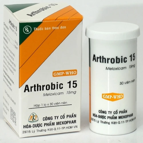 Arthrobic 15 - Thuốc hạ sốt, giảm đau, kháng viêm hiệu quả