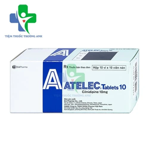 Atelec Tablets 10 Ajinomoto Pharma - Thuốc điều trị tăng huyết áp