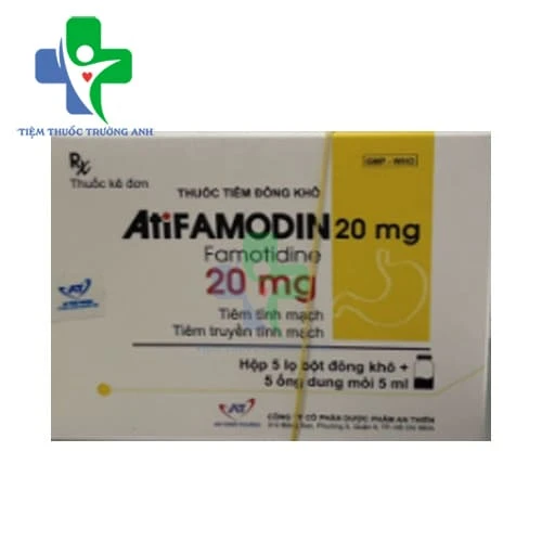 AtiFamodin 20mg - Điều trị loét dạ dày và loét tá tràng