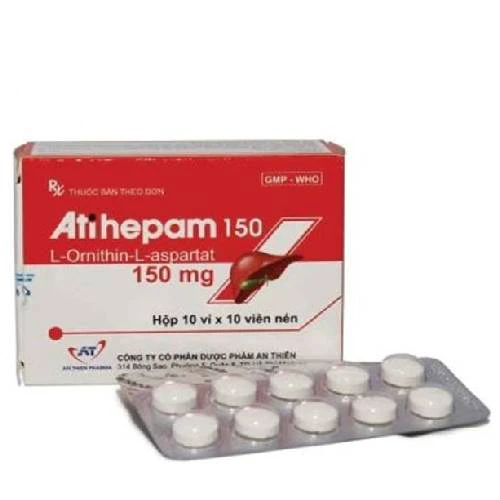 Atihepam 150 - Thuốc điều trị chứng tăng amoniac huyết hiệu quả