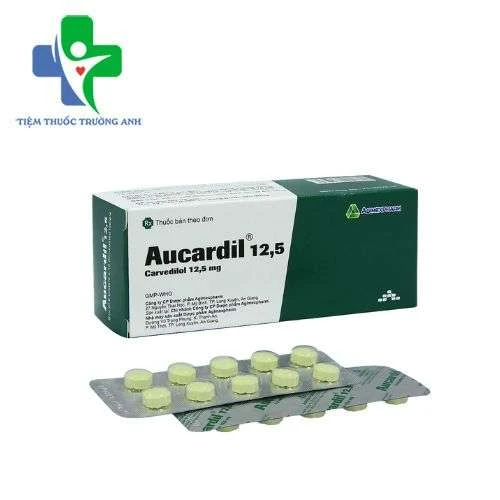 Aucardil 12,5 Agimexpharm - Điều trị cho bệnh nhân tăng huyết áp thứ phát
