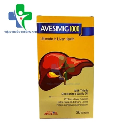 Avesimig 1000 - Giúp giải độc gan và tăng cường chức năng gan