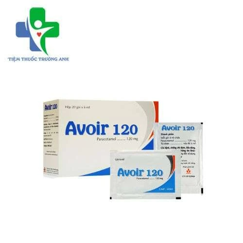 Avoir 120 Medisun - Thuốc siro giảm đau hạ sốt cho trẻ em