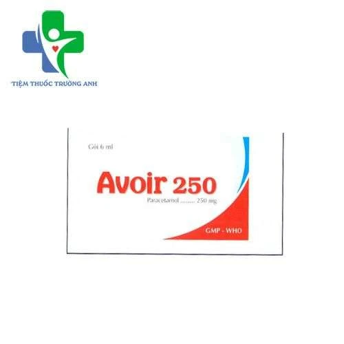 Avoir 250 Medisun - Điều trị các chứng đau và sốt từ nhẹ đến vừa