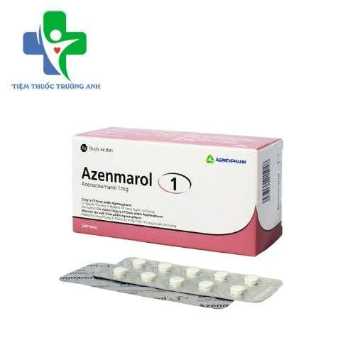 Azenmarol 1 Agimexpharm - Điều trị bệnh tim gây tắc mạch