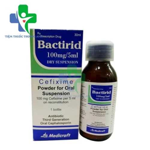 Bactirid 30ml Medicraft - Thuốc điều trị nhiễm khuẩn hiệu quả