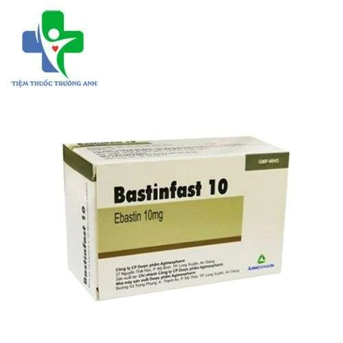 Bastinfast 10 Agimexpharm - Giảm các triệu chứng dị ứng
