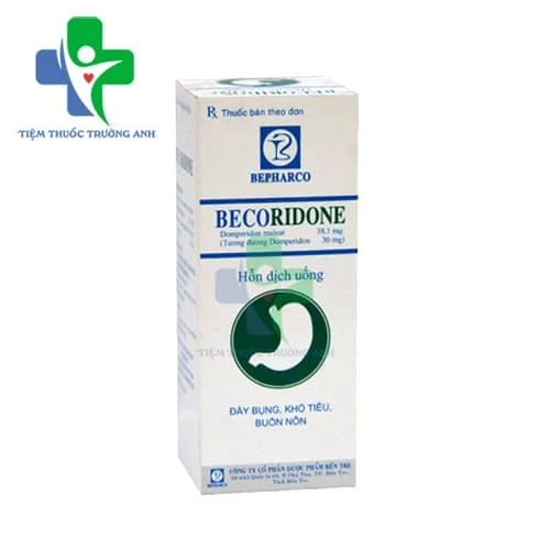 Becoridone 30ml Bepharco - Thuốc điều trị triệu chứng buồn nôn và nôn nặng