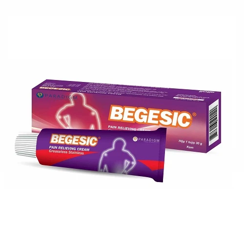 Begesic cream 30g - Kem làm giảm đau cơ, đau khớp hiệu quả 