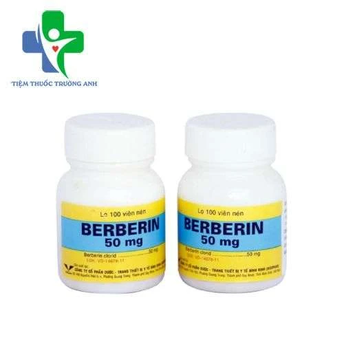 Berberin 50mg Bidiphar - Hỗ trợ điều trị tiêu chảy hiệu quả