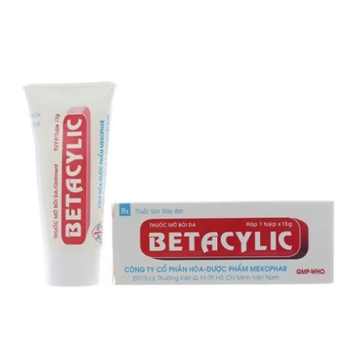 Betacylic 15g - Thuốc mỡ bôi da hiệu quả