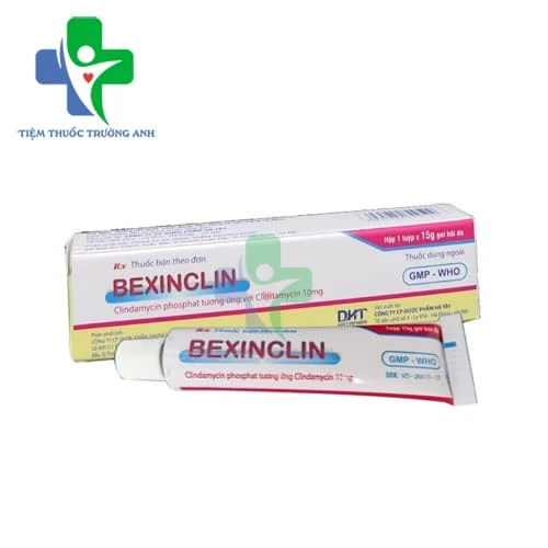 Bexinclin 15g - Thuốc điều trị mụn hiệu quả của Việt Nam